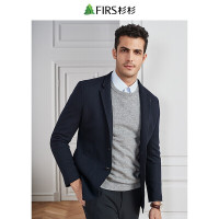 FIRS杉杉毛呢大衣男秋冬款简约气质羊毛大衣