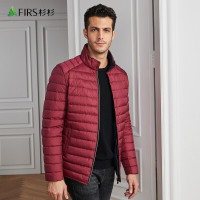 杉杉|90白鸭绒男式短款保暖服羽绒服