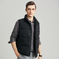 FIRS杉杉羽绒马甲男 秋冬季中青年商务休闲坎肩保暖羽绒背心