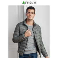 杉杉90灰鸭绒羽绒服