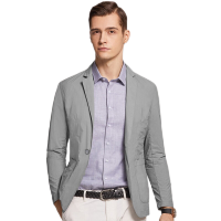 杉杉休闲西服男春季时尚男士修身小西装外套