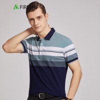 杉杉（FIRS）男士短袖POLO衫 夏季中青年时尚翻领POLO