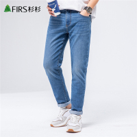 杉杉(FIRS)2021春季商务休闲棉水洗男士牛仔裤FGN21103001