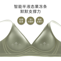 素肌果冻条夏季无痕内衣女无钢圈薄款小胸聚拢调整型收副乳文胸罩_eTjtX8