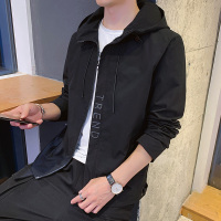 男士外套新款秋季韩版潮流男装上衣连帽帅气休闲衣服 6606QS