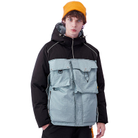Lilbetter冬装男羽绒服韩版大口袋外套帅气学生新款保暖羽绒衣潮【尺码偏大 建议拍小一码】