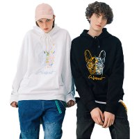 Lilbetter情侣装卫衣冬季潮牌男士上衣国潮连帽衣服男宽松ins【尺码偏大 建议拍小一码】