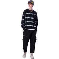 Lilbetter毛衣新款2020男士套头庸懒风针织衫港风休闲上衣LB【尺码偏大 建议拍小一码】