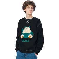 Lilbetter宝可梦联名情侣卫衣潮牌情侣款外套潮牌加绒漫画上衣男【尺码偏大 建议拍小一码】