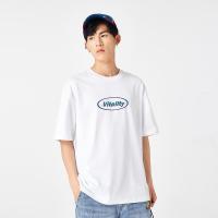 A21夏季2021新款男装 针织宽松圆领落肩短袖T恤衫男士百搭潮上衣