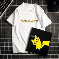 罗蒙短袖T恤圆领潮流T恤打底衫2021夏季大码纯棉新款短袖T恤男宽松体恤印花情侣款百搭