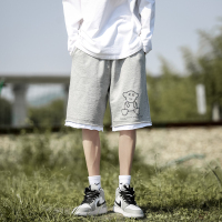 罗蒙（ROMON）2021新款假两件短裤五分裤男