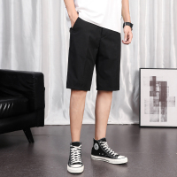 罗蒙（ROMON）西装短裤男宽松直筒5分裤子外穿韩版潮流西裤夏季百搭休闲五分裤