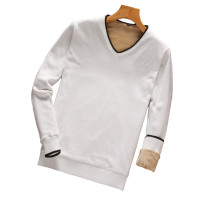 罗蒙（ROMON）针织衫毛衣男2020秋冬新款男士半高领毛衣韩版修身青年套头毛衫线衣针织打底衫衣服男