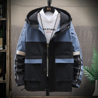 羅蒙(ROMON)韩版时尚纯色棒球服男青年休闲运动长袖