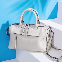 【头层牛皮】大容量枕头包简约真皮单肩包手提包女式斜挎包女包