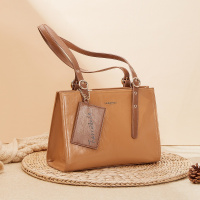 马克华菲时尚老花纹女包大容量单肩包女式斜挎包大包包女包