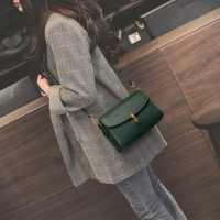 马克华菲【热款推荐】真牛皮包包百搭小方包单肩包斜挎包包女大容量女包