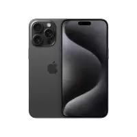[20W PD快充+壳膜套装]Apple iPhone 15 Pro Max 1TB 黑色钛金属 移动联通电信5G手机