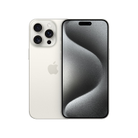 [20W PD快充+壳膜套装]Apple iPhone 15 Pro Max 256G 白色钛金属 移动联通电信5G手机 MU2P3CH/A