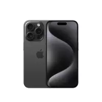 [20W PD快充+壳膜套装]Apple iPhone 15 Pro 256G 黑色钛金属 移动联通电信 手机 5G全网通手机