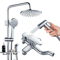卡贝卫浴淋浴花洒套装全铜浴室家用恒温淋浴器沐浴卫生间淋雨喷头