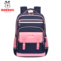 巴布豆 儿童书包小学生女童新款超轻护脊减负背包