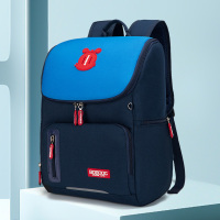 巴布豆小学生书包男1-3-6年级轻便护脊减负儿童双包女韩版防水