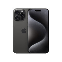 Apple iPhone 15 Pro (A3104) 512GB 黑色钛金属 支持移动联通电信5G 双卡双待手机