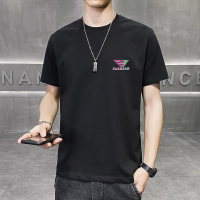 BENATRY时尚纯棉运动休闲男女同款印花T恤KLT062