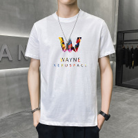 BENATRY时尚纯棉运动休闲男女同款印花T恤KLT070