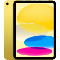 (壳膜套餐)Apple iPad 10.9英寸平板电脑 2022年新款(256GB WLAN版/A14芯片/1200万像素/iPadOS MPQA3CH/A) 黄色