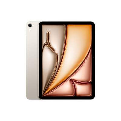 2024款 Apple iPad Air 11英寸 M2芯片 平板电脑 128G 星光色MUWE3CH/A