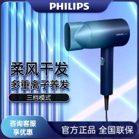 飞利浦(Philips) 电吹风 5000万负离子家用大功率恒温护发高颜值吹风筒 BHD399/65