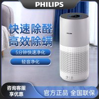 飞利浦(Philips) 空气净化器 除甲醛机消毒机除细菌除异味除烟味小巨风 小巧轻音低噪 AC1736