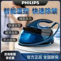 飞利浦(Philips) 增压式蒸汽电熨斗 家用手持小型熨烫机GC7846/88