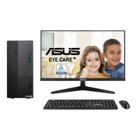 华硕(ASUS)商用台式电脑 D500MD (I3-12100/8G/512GSSD/集显/23.8寸显示器)