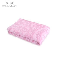 棉田 皇冠城堡 浴巾 花纹 成人情侣纯色甜美 Y21301