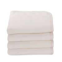 无印工坊白云朵朵棉儿童柔软吸汗透气枕套27*48单条ZT0903