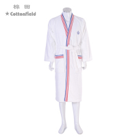 棉田新高尔夫男士浴泡毛巾料睡衣家居服加厚吸水浴衣BR21305