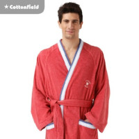 棉田官方 高尔夫运动休闲男款秋冬浴衣BR1915M