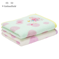 棉田泡泡家用毛巾儿童洗脸面巾全棉柔软吸水毛巾M21204