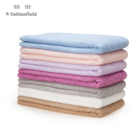 棉田马卡龙浴巾 素色全棉情侣成人儿童大浴巾 柔软吸水 亲肤
