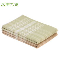 无印工坊沐浴阳光浴巾纯棉纱布提花柔软吸水大毛巾Y1101