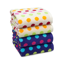 棉田 调色板 儿童浴巾 提花吸水柔软 75*145 Y0461