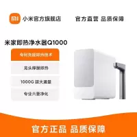 小米米家即热净水器Q1000大通量反渗透厨下加热