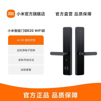 小米智能门锁E20 WIFI版 指纹锁密码锁家用防盗门智能门锁电子门锁