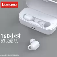 联想击音VC[超长续航]真无线蓝牙耳机 主从切换 运动跑步hifi入耳式音乐耳机 手机通用 双耳通话降噪耳麦 白