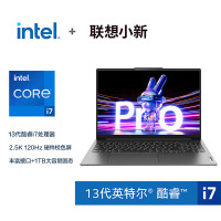 联想笔记本电脑小新Pro16轻薄本 13代英特尔酷睿i7 16英寸超能本(标压i7 16G 1T 2.5K 120Hz)商务办公