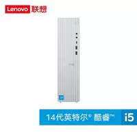 联想(Lenovo)天逸510S尊享版商务台式机电脑主机(酷睿14代i5-14400 16G DDR5 2TB HDD+512G SSD win11)单主机